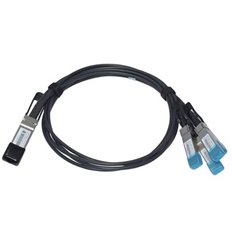 1m Intel X4DACBL1 Compatible 40G QSFP+ to 4x10G SFP+ Passive DAC