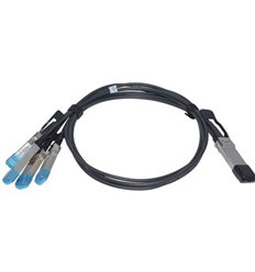 5m Brocade 100G-Q28-S28-C-0101 Compatible 100G QSFP28 to 4x25G SFP28 Passive DAC 2
