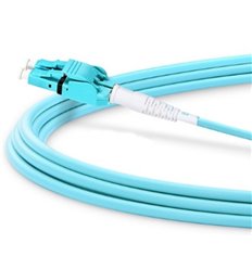 Uniboot LC to LC OM4 Multimode Customized Fiber Optic Patch Cable OFNR 2