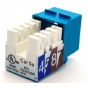 Cat.5E Keystone Jack RJ45 110 Type Cat.5E Keystone Jack RJ45 110 Type