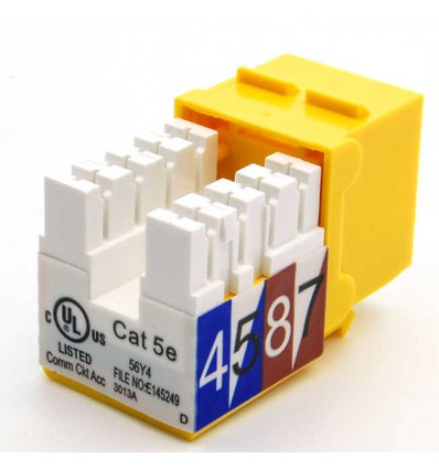 Cat.5E Keystone Jack RJ45 110 Type