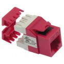Cat.5E Keystone Jack 180° RJ45 110 Type
