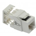 Cat.5E Keystone Jack 180° RJ45 110 Type