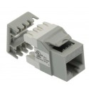Cat.6 Keystone Jack 180° RJ45 110 Type