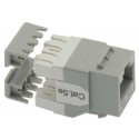 Cat.6 Keystone Jack 180° RJ45 110 Type