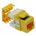 Cat.6 Keystone Jack 180° RJ45 110 Type