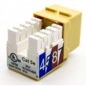 Cat.6 Keystone Jack RJ45 110 Type