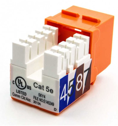 Cat.6 Keystone Jack RJ45 110 Type