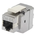 Cat6a Shielded Keystone Jack RJ45 110 Type Cat6a Shielded Keystone Jack RJ45 110 Type