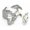 Cat.8 Shielded Keystone Jack RJ45 Tool Less