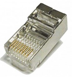 RJ45 Cat5e Shielded Crimp Connector