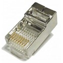 RJ45 Cat5e Shielded Crimp Connector