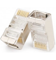 RJ45 Cat5e Shielded Crimp Connector 2