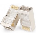 RJ45 Cat5e Shielded Crimp Connector