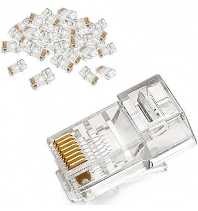 RJ45 Cat6 Solid Crimp Connector