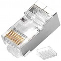 RJ45 Cat6 Shielded Crimp Connector
