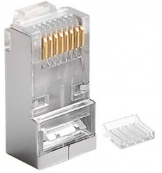RJ45 Cat6 Shielded Crimp Connector 2
