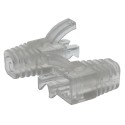 Strain Relief Clear Boot for Cat6 UTP RJ45 100pack