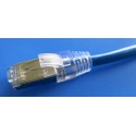 Strain Relief Clear Boot for Cat6 Shielded RJ45 100pack