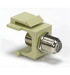 Coax F Type Keystone Jack Coupler