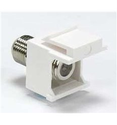 Coax F Type Keystone Jack Coupler 2