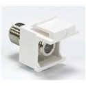Coax F Type Keystone Jack Coupler