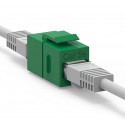 Cat5e Inline Coupler w Keystone Latch Cat5e Inline Coupler w Keystone Latch