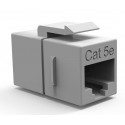 Cat5e Inline Coupler w Keystone Latch Cat5e Inline Coupler w Keystone Latch