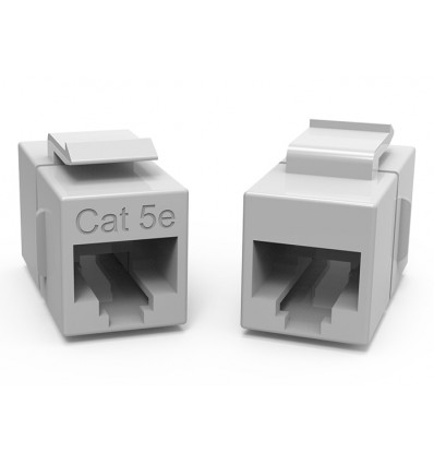 Cat5e Inline Coupler w Keystone Latch