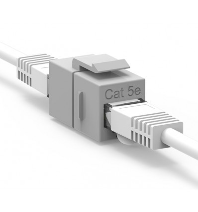Cat5e Inline Coupler w Keystone Latch