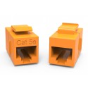 Cat5e Inline Coupler w Keystone Latch