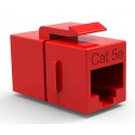 Cat5e Inline Coupler w Keystone Latch