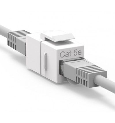 Cat5e Inline Coupler w Keystone Latch