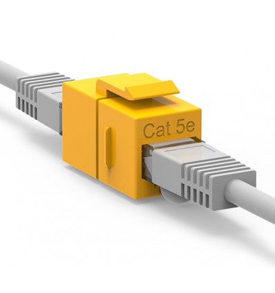 Cat5e Inline Coupler w Keystone Latch