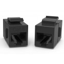 Cat6 Inline Coupler w Keystone Latch Cat6 Inline Coupler w Keystone Latch
