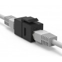 Cat6 Inline Coupler w Keystone Latch Cat6 Inline Coupler w Keystone Latch