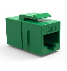 Cat6 Inline Coupler w Keystone Latch