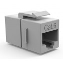 Cat6 Inline Coupler w Keystone Latch Cat6 Inline Coupler w Keystone Latch