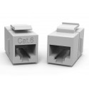 Cat6 Inline Coupler w Keystone Latch Cat6 Inline Coupler w Keystone Latch