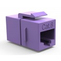 Cat6 Inline Coupler w Keystone Latch