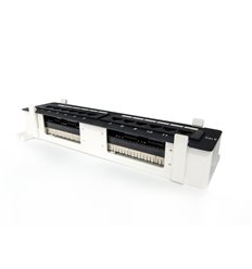 Cat5e 110 Type Patch Panel 12Port Vertical w/Bracket