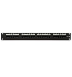Cat5e 110 Type Patch Panel 24Port Rackmount