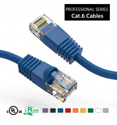 Cat6 Ethernet Patch Cables, Snagless Boot, up to 330Ft 2