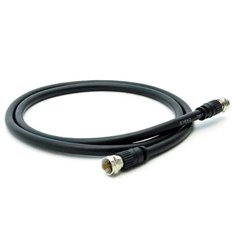 RG6 Coaxial Cable F-Type Black 2