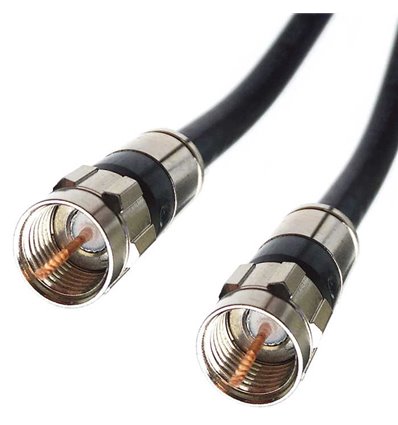 RG6 Outdoor Coaxial Direct Burial F-Type Cable
