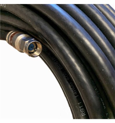 RG11 Coaxial Quad Shield F-Type Cable