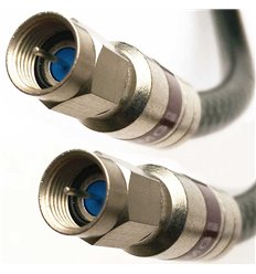 RG11 Outdoor Coaxial Quad Shield Direct Burial F-Type Cable