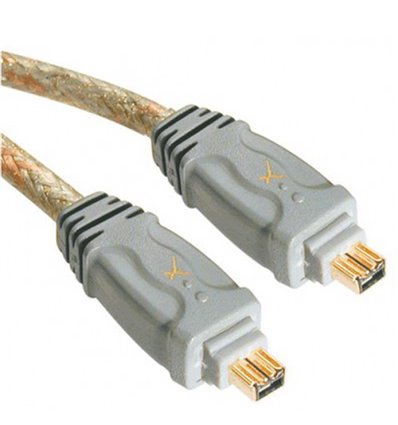 10Ft GoldX 4pin to 4pin FireWire Cable 