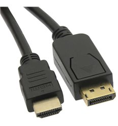 Display Port To HDMI Cable