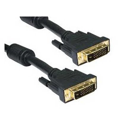 DVI-D Dual Link Cable M/M with Ferrites